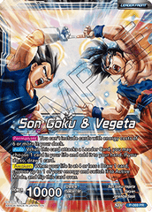 Son Goku & Vegeta // Miracle Strike Gogeta (P-069) [Mythic Booster] | Tables and Towers