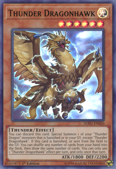 Thunder Dragonhawk [SOFU-EN020] Ultra Rare | Tables and Towers