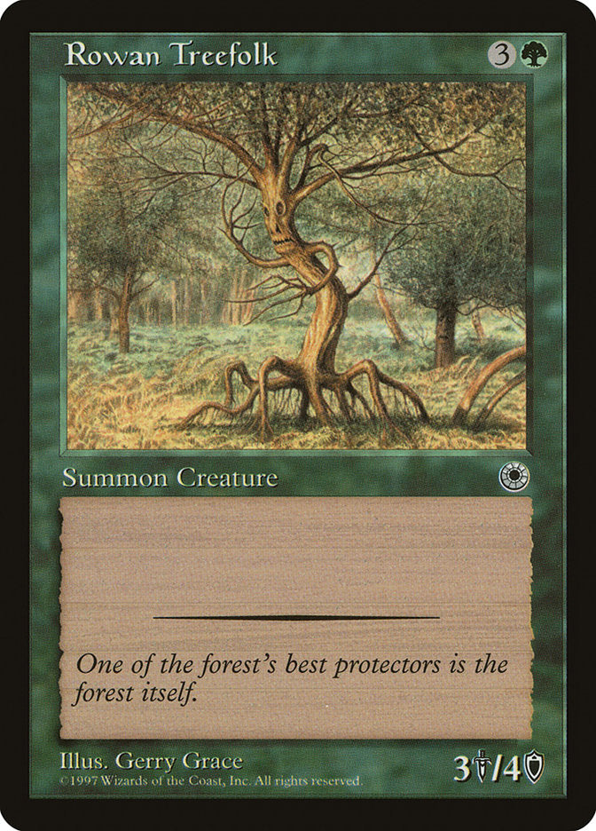 Rowan Treefolk [Portal] | Tables and Towers