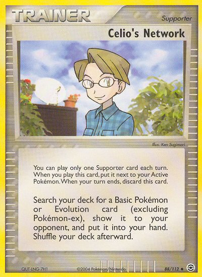 Celio's Network (88/112) [EX: FireRed & LeafGreen] | Tables and Towers