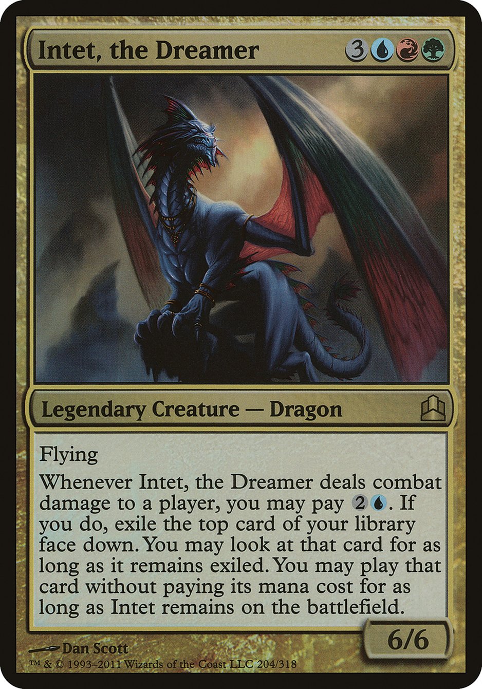 Intet, the Dreamer (Oversized) [Commander 2011 Oversized] | Tables and Towers