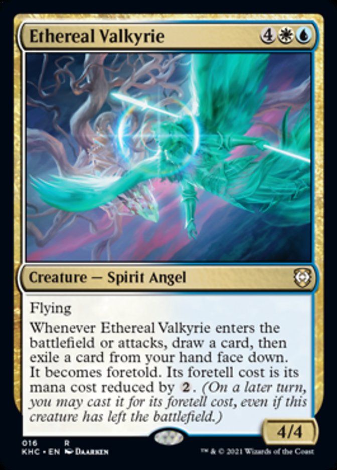 Ethereal Valkyrie [Kaldheim Commander] | Tables and Towers