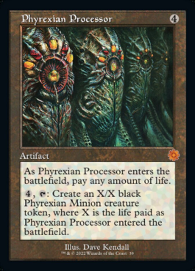 Phyrexian Processor (Retro) [The Brothers' War Retro Artifacts] | Tables and Towers