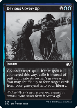 Devious Cover-Up [Innistrad: Double Feature] | Tables and Towers