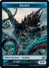 Kraken // Human Soldier (005) Double-Sided Token [Ikoria: Lair of Behemoths Tokens] | Tables and Towers