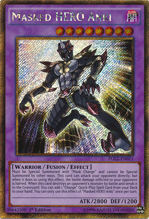 Masked HERO Anki [PGL2-EN011] Gold Secret Rare | Tables and Towers