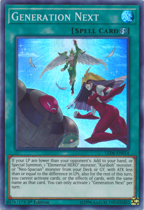 Generation Next [LED6-EN014] Super Rare | Tables and Towers