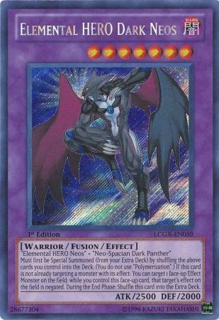 Elemental HERO Dark Neos [LCGX-EN059] Secret Rare | Tables and Towers