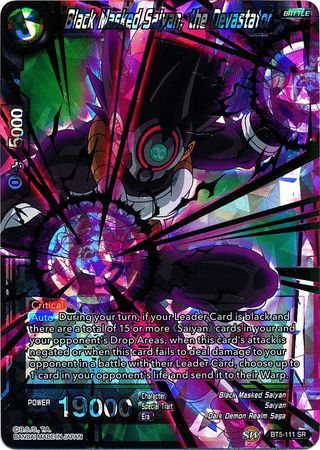 Black Masked Saiyan, the Devastator (BT5-111) [Miraculous Revival] | Tables and Towers