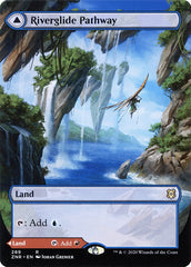 Riverglide Pathway // Lavaglide Pathway (Borderless Alternate Art) [Zendikar Rising] | Tables and Towers