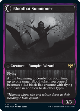 Voldaren Bloodcaster // Bloodbat Summoner [Innistrad: Double Feature] | Tables and Towers