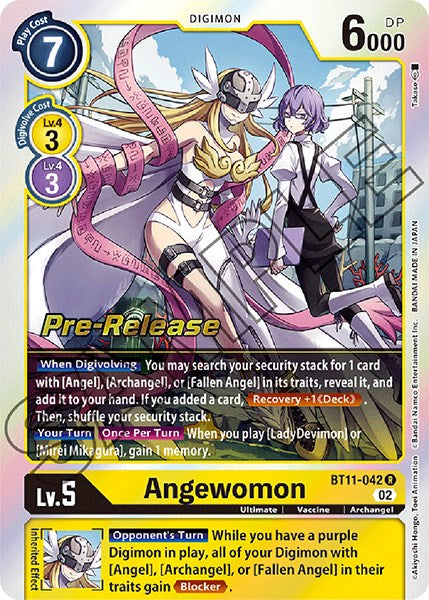 Angewomon [BT11-042] [Dimensional Phase Pre-Release Promos] | Tables and Towers