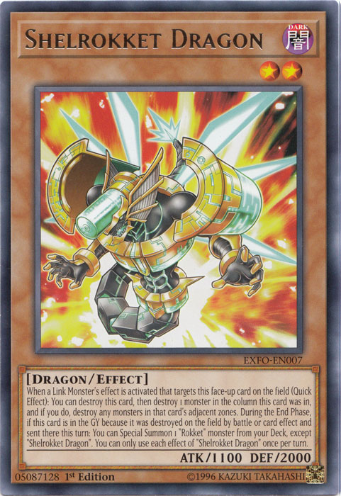 Shelrokket Dragon [EXFO-EN007] Rare | Tables and Towers