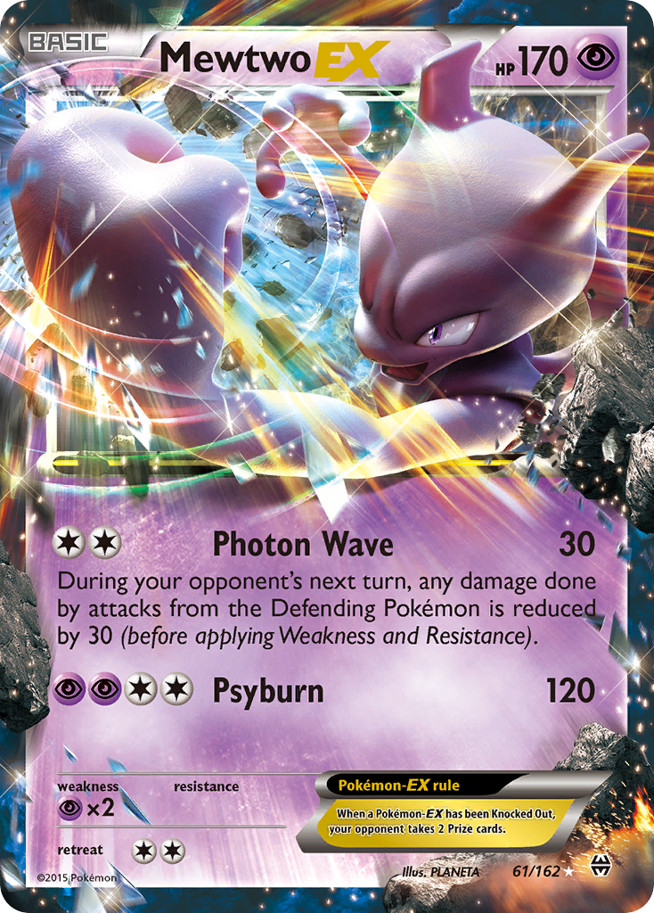 Mewtwo EX (61/162) [XY: BREAKthrough] | Tables and Towers