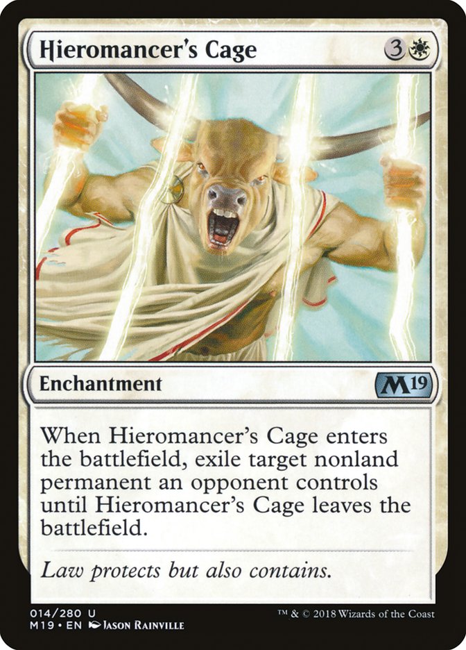 Hieromancer's Cage [Core Set 2019] | Tables and Towers