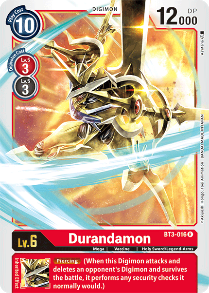 Durandamon [BT3-016] [Release Special Booster Ver.1.5] | Tables and Towers