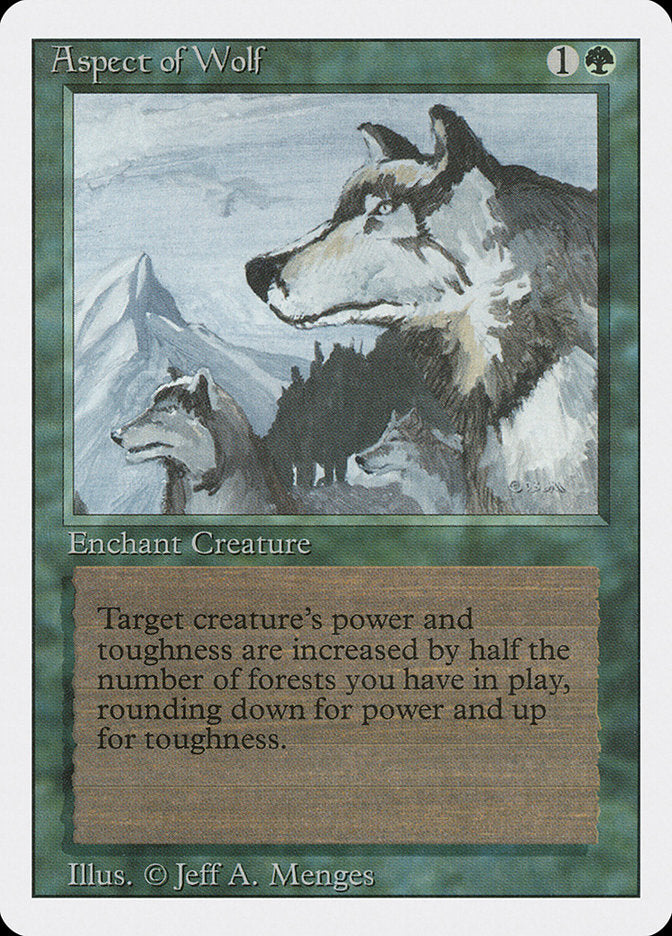 Aspect of Wolf [Revised Edition] | Tables and Towers