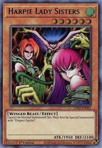 Harpie Lady Sisters (Green) [LDS2-EN065] Ultra Rare | Tables and Towers