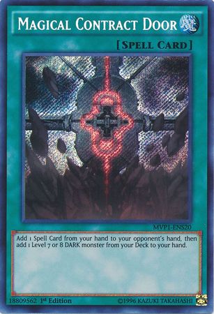 Magical Contract Door [MVP1-ENS20] Secret Rare | Tables and Towers