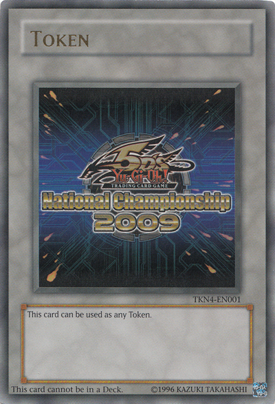 Yu-Gi-Oh 5D's 2009 National Championship Token [TKN4-EN001] Ultra Rare | Tables and Towers