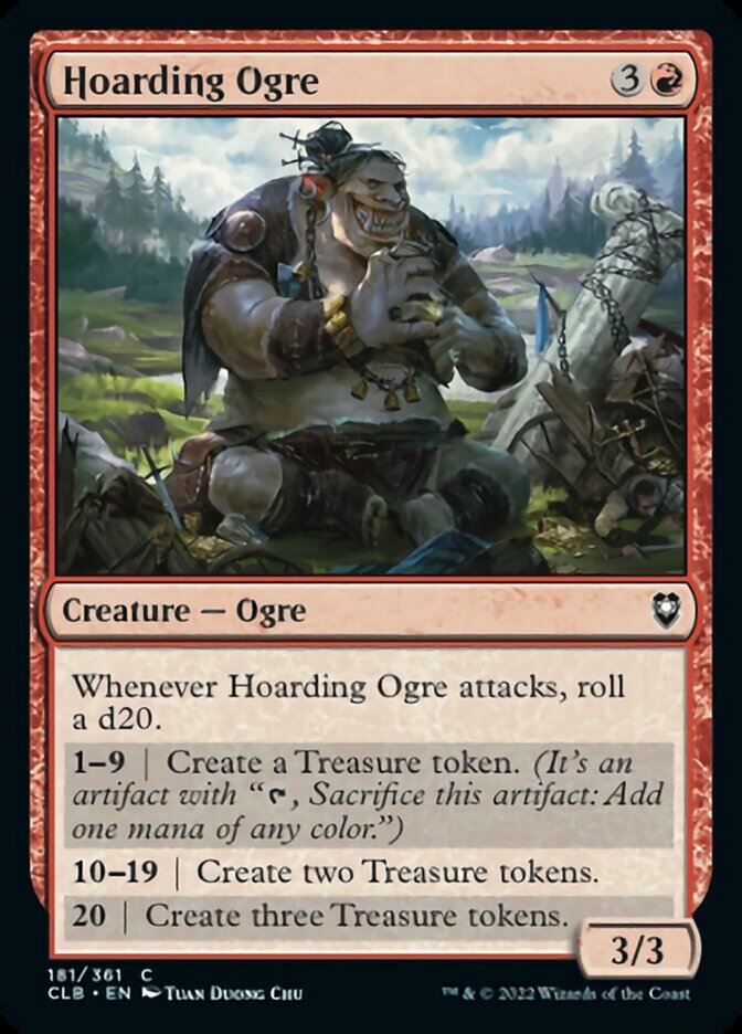 Hoarding Ogre [Commander Legends: Battle for Baldur's Gate] | Tables and Towers