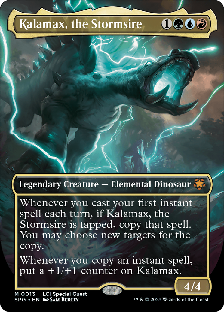 Kalamax, the Stormsire (Borderless) [The Lost Caverns of Ixalan Special Guests] | Tables and Towers