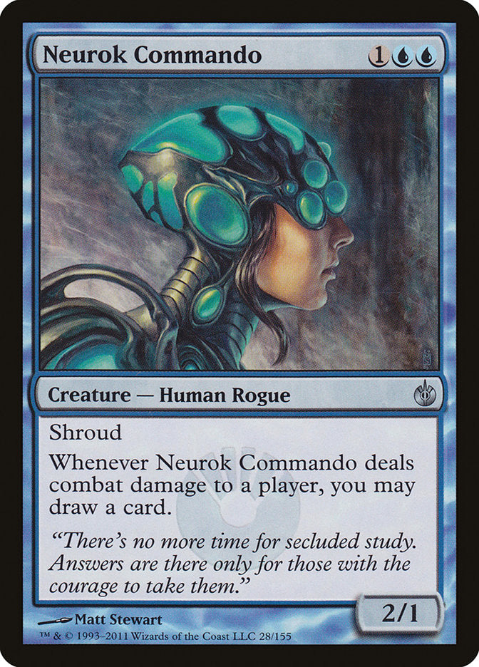 Neurok Commando [Mirrodin Besieged] | Tables and Towers