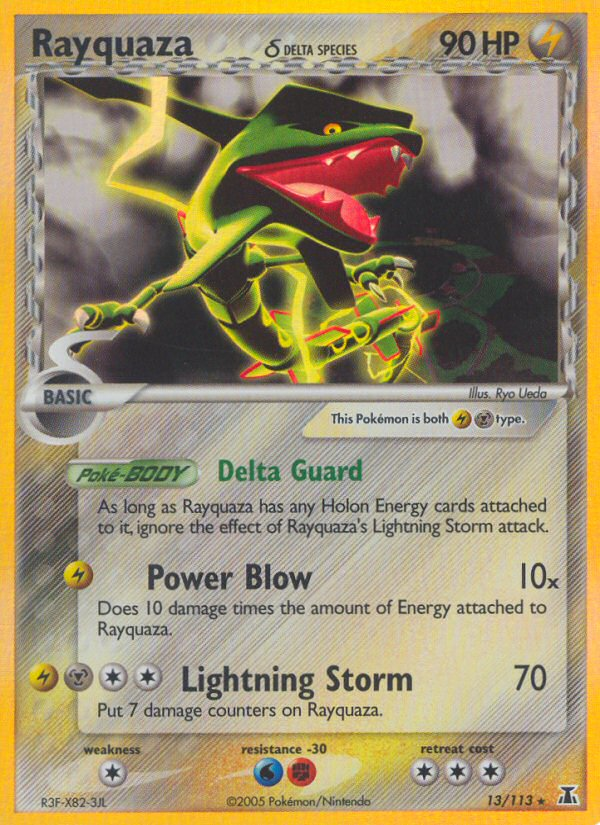 Rayquaza (13/113) (Delta Species) [EX: Delta Species] | Tables and Towers