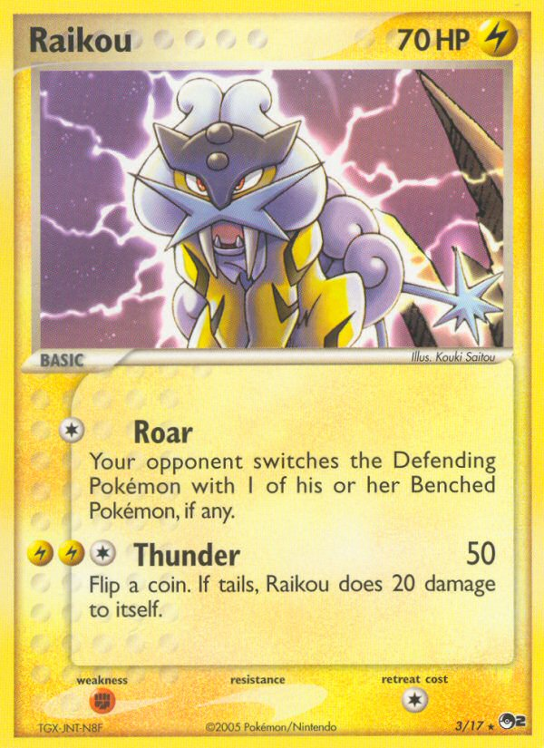 Raikou (3/17) [POP Series 2] | Tables and Towers