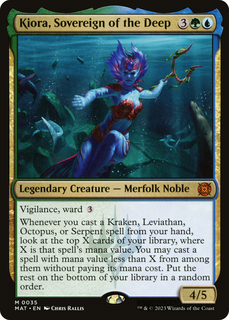 Kiora, Sovereign of the Deep [March of the Machine: The Aftermath] | Tables and Towers