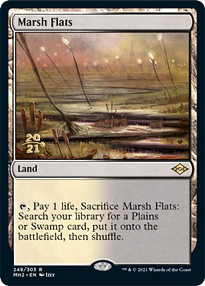 Marsh Flats [Modern Horizons 2 Prerelease Promos] | Tables and Towers