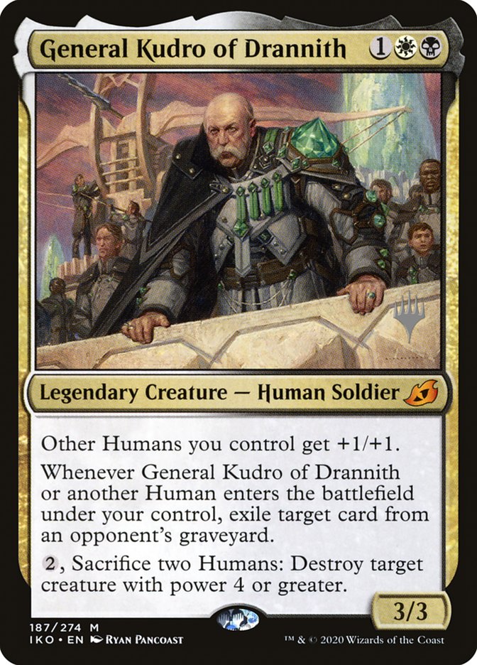 General Kudro of Drannith (Promo Pack) [Ikoria: Lair of Behemoths Promos] | Tables and Towers