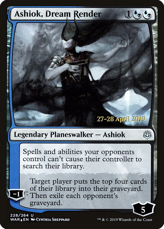 Ashiok, Dream Render [War of the Spark Prerelease Promos] | Tables and Towers