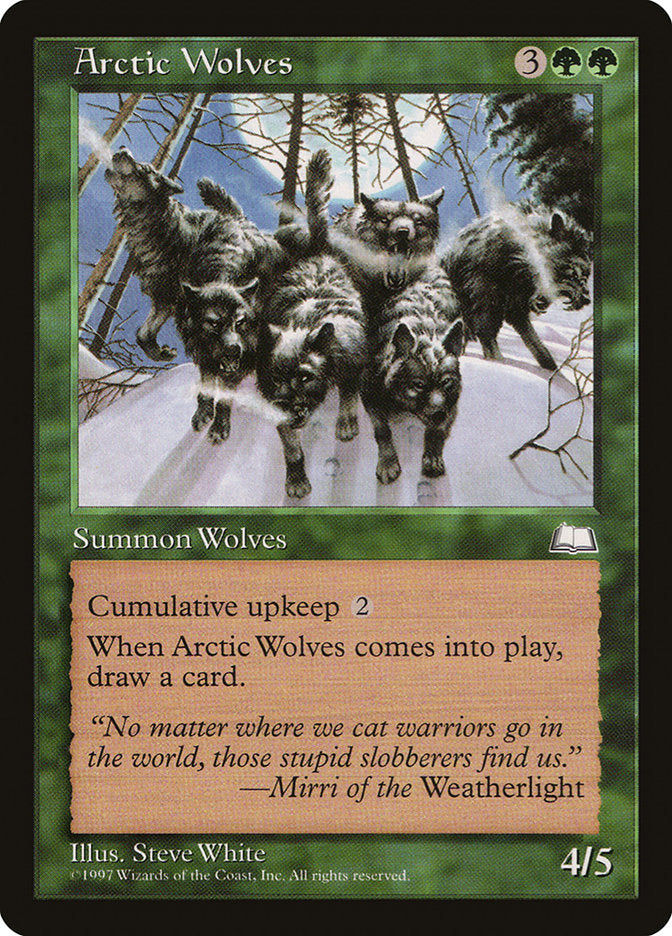 Arctic Wolves [Weatherlight] | Tables and Towers