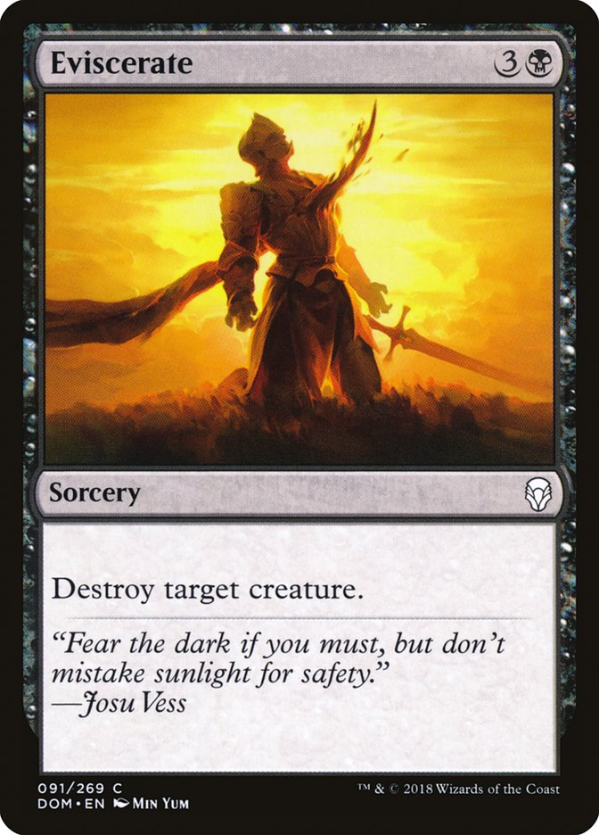 Eviscerate [Dominaria] | Tables and Towers