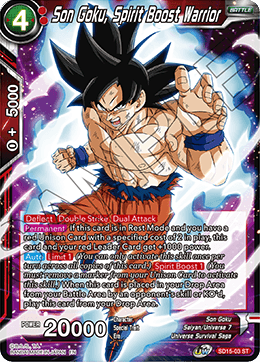 Son Goku, Spirit Boost Warrior (Starter Deck - Pride of the Saiyans) (SD15-03) [Cross Spirits] | Tables and Towers