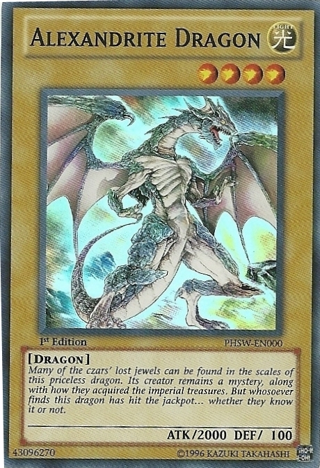 Alexandrite Dragon [PHSW-EN000] Super Rare | Tables and Towers