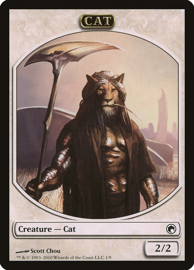 Cat Token [Scars of Mirrodin Tokens] | Tables and Towers