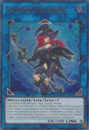 Summon Sorceress [JUMP-EN084] Ultra Rare | Tables and Towers