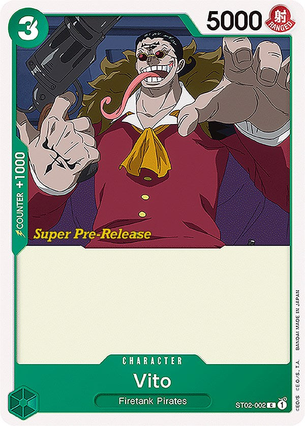 Vito [Super Pre-Release Starter Deck: Worst Generation] | Tables and Towers