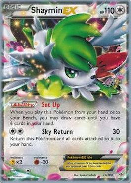 Shaymin EX (77/108) (The Flying Hammer - Rowan Stavenow) [World Championships 2015] | Tables and Towers