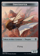 Bird (002) // Ornithopter Double-Sided Token [Dominaria United Tokens] | Tables and Towers