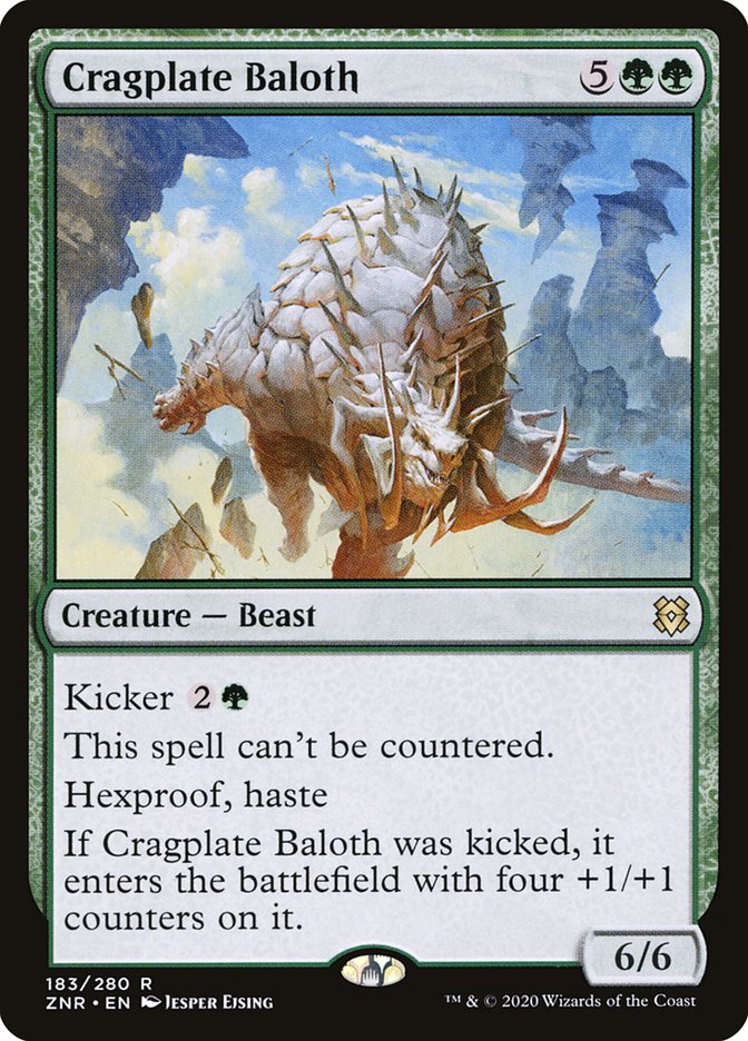 Cragplate Baloth [Zendikar Rising] | Tables and Towers