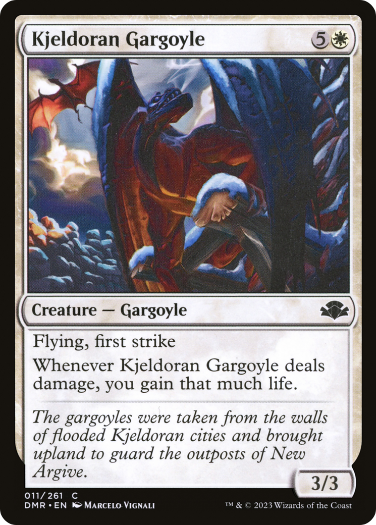 Kjeldoran Gargoyle [Dominaria Remastered] | Tables and Towers