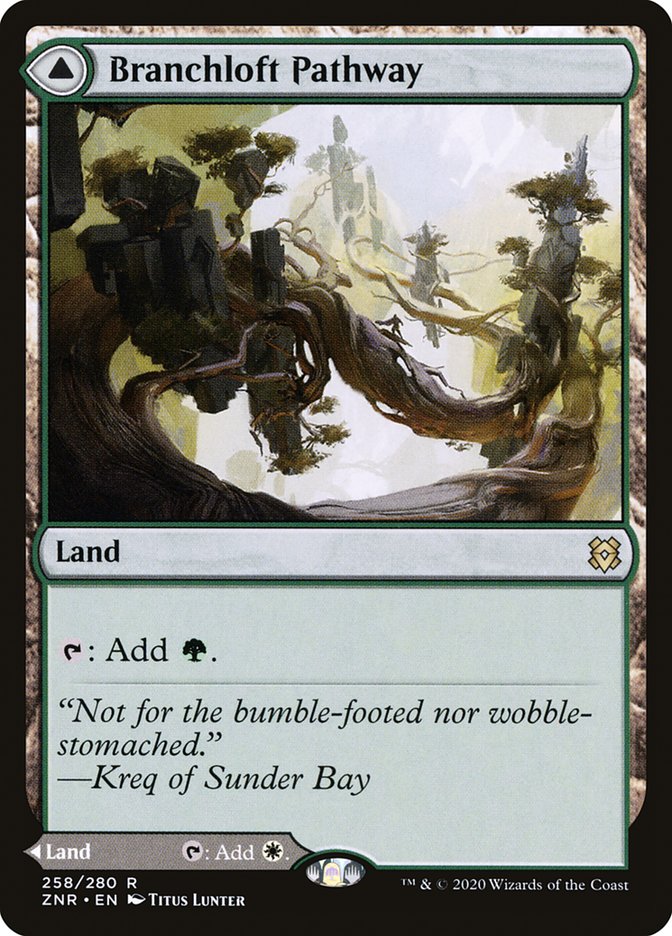 Branchloft Pathway // Boulderloft Pathway [Zendikar Rising] | Tables and Towers