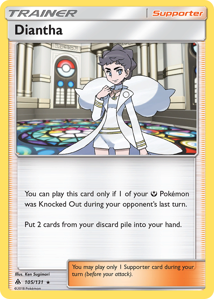 Diantha (105/131) [Sun & Moon: Forbidden Light] | Tables and Towers