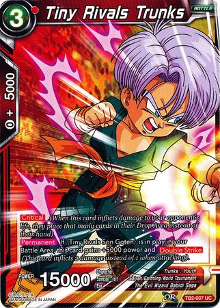 Tiny Rivals Trunks (TB2-007) [World Martial Arts Tournament] | Tables and Towers