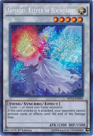 Armades, Keeper of Boundaries [MP14-EN095] Secret Rare | Tables and Towers