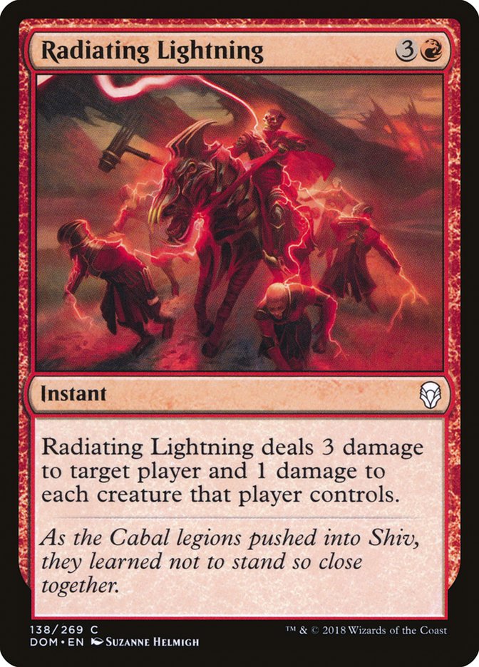 Radiating Lightning [Dominaria] | Tables and Towers