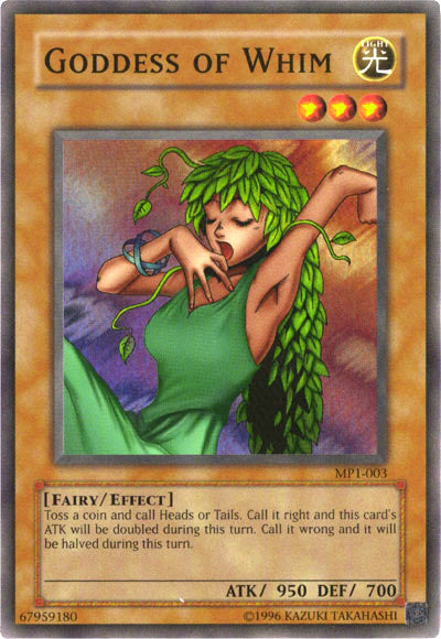 Goddess of Whim [MP1-003] Super Rare | Tables and Towers